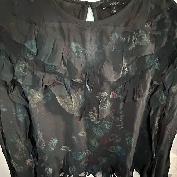 NWTs Joe’s Jeans Talia Flowy Blouse Size XS - Picture 4 of 11